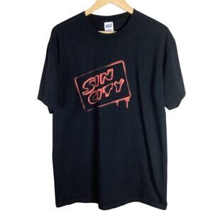 Vtg 2005 SIN CITY movie miramax film T Shirt Black Large